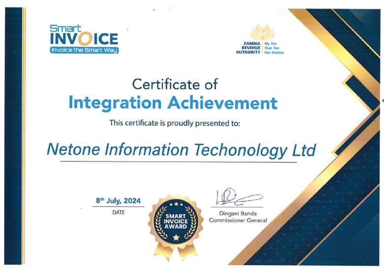 NetSmart ZRA Certification