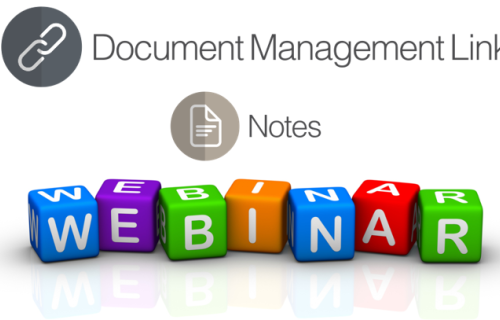 Webinar - DML and Notes