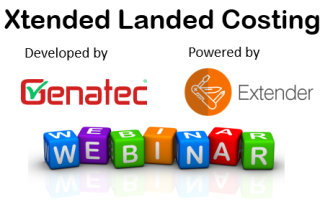 Webinar - Xtended Landed Costing