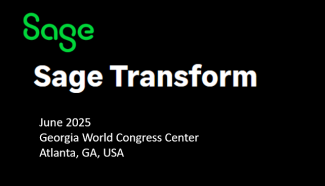 Sage Transform 2025